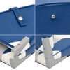 vidaXL Silla de barco con respaldo alto plegable 39x43x58 cm