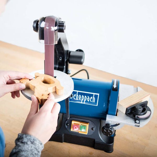 Scheppach Lijadora de banda y disco BTS700 250 W