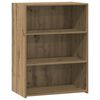 vidaXL Aparador Roble artisan 70 x 41 x 93 cm Madera de ingenier&iacute;a
