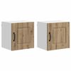 vidaXL Mueble de Cocina Kalmar 2 pcs Roble artesanal 40 x 31 x 40 cm