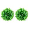 vidaXL Bolas de boj artificial 2 unidades 20 cm