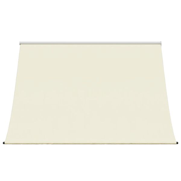 vidaXL Toldo retr&aacute;ctil de tela y acero crema 250x150 cm