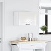 vidaXL Armario de pared de cocina Kalmar blanca de alto brillo