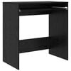 vidaXL Escritorio Roble Negro Madera de ingenier&iacute;a 77.5 x 43 x 79 cm