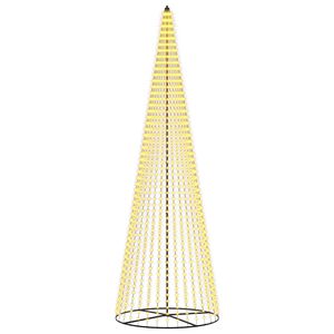 vidaXL &Aacute;rbol de Navidad LED EKENAS 485 cm 1632 LED Blanco C&aacute;lido