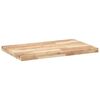 vidaXL Tablero de mesa rectangular madera maciza acacia 60x50x4 cm