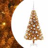 vidaXL &Aacute;rbol de Navidad Dorado 120 cm PET