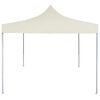 vidaXL Carpa de Fiesta Crema 200 x 200 x 315 cm Tela Oxford