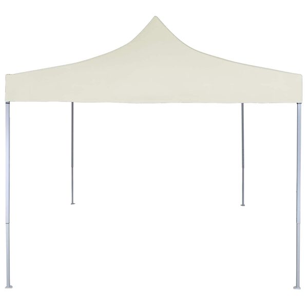 vidaXL Carpa de Fiesta Crema 200 x 200 x 315 cm Tela Oxford