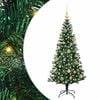 vidaXL &Aacute;rbol de Navidad Artificial Preiluminado Verde 120 cm