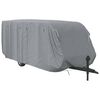 vidaXL Funda para caravana tela no tejida gris 732x250x220 cm