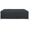 vidaXL Funda para muebles Liso Negro 275 x 275 x 70 cm 420D