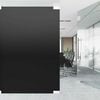 vidaXL L&aacute;mina de ventana esmerilada est&aacute;tica PVC negro 60x500 cm