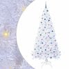 vidaXL &Aacute;rbol de Navidad artificial con 300 LED 240 cm PVC y Acero