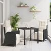 vidaXL Conjunto de Comedor de Jardín 5 pcs Beige ratán sintético