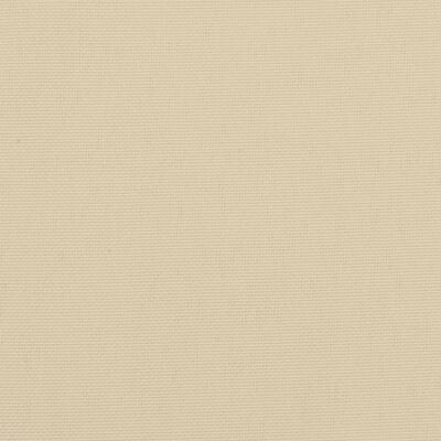 vidaXL Cojines de banco de jardín 2 uds tela Oxford beige 200x50x7 cm