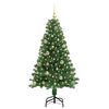vidaXL &Aacute;rbol de Navidad artificial Verde 150 cm PVC y Acero y Pl&aacute;stico
