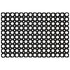 vidaXL Felpudo rectangular de goma 40x60 cm