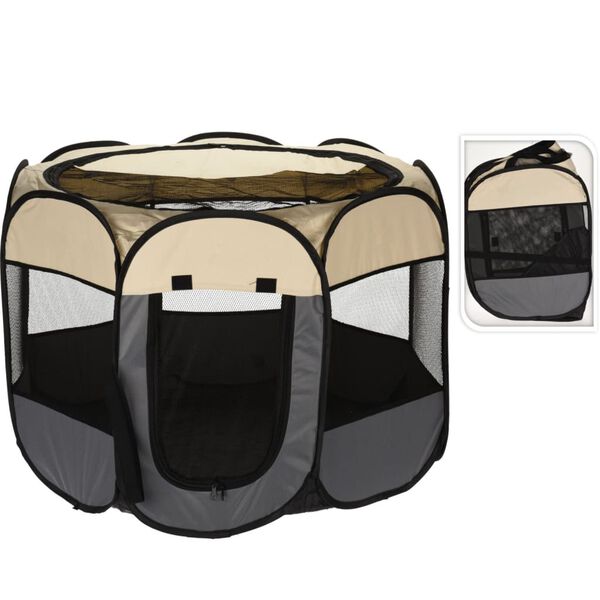 Pets Collection Jaula Pop-up para perro 91x91x58 cm