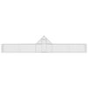 vidaXL Gallinero acero galvanizado 10x2x2 m