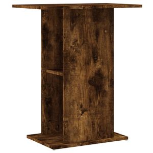 vidaXL Soporte acuario madera ingenier&iacute;a roble ahumado 60,5x36x72,5 cm