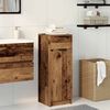 vidaXL Gabinete de Ba&ntilde;o con caj&oacute;n Madera vieja 32 x 34 x 90 cm