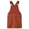 Vestido infantil pana color co&ntilde;ac 104