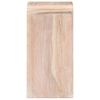 vidaXL Mesita de noche de madera maciza de acacia 40x30x60 cm