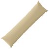 vidaXL Funda de almohada HEERLEN Beige 40 x 145 cm Poli&eacute;ster
