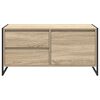 vidaXL Gabinete de TV Sonoma 100 x 36 x 49.5 cm Madera contrachapada