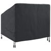 vidaXL Funda para Silla de Jardín Negro 90 x 90 x 50 / 75 cm Tela 420D