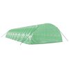 vidaXL Invernadero con estructura de acero verde 108 m&sup2; 18x6x2,85 m