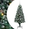 vidaXL &Aacute;rbol de Navidad artificial Verde 150 cm PVC y Acero y Pl&aacute;stico