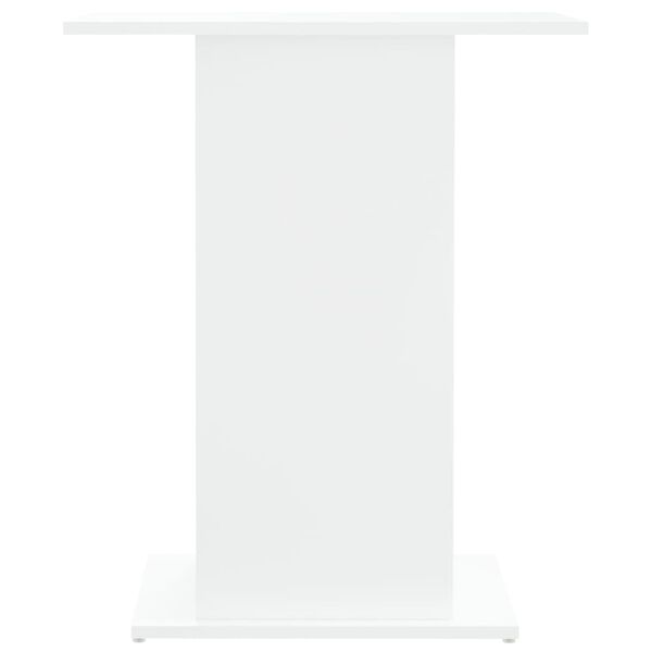 vidaXL Soporte para acuario madera de ingenier&iacute;a blanco 60,5x36x72,5cm