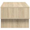 vidaXL Mesa de Caf&eacute; Roble Sonoma 80 x 46 x 35 cm Madera de ingenier&iacute;a