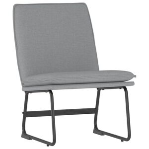 vidaXL Sill&oacute;n de relax tela gris claro 52x75x76 cm