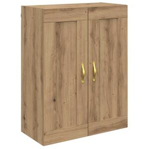 vidaXL Armario de pared Roble artesanal 69,5 x 34 x 90 cm