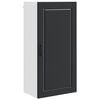 vidaXL Armario de Pared PORTO Negro 50 x 31 x 100 cm