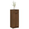 vidaXL Armario de ba&ntilde;o madera contrachapada marr&oacute;n roble 32x34x90 cm