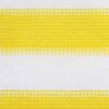vidaXL Toldo para balc&oacute;n HDPE amarillo y blanco 90x300 cm