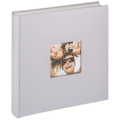 Walther Design Álbum de fotos Fun gris claro 100 páginas 30x30 cm