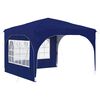 vidaXL Carpa Plegable para Fiestas 290 x 290 x 245 cm Azul