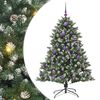 vidaXL &Aacute;rbol de Navidad artificial Verde 150 cm PVC, Pl&aacute;stico y Acero