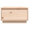 vidaXL Mesa de centro de madera maciza de pino 55x56x32 cm
