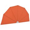 vidaXL Toldo lateral plegable terraza color terracota 200 cm