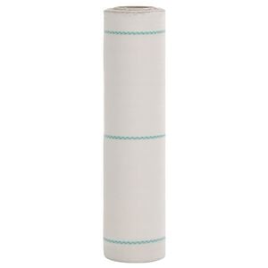 vidaXL Membrana de malezas PP blanca 0,5x10 m
