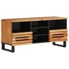 vidaXL Mueble de TV madera maciza de acacia 100x34x46 cm