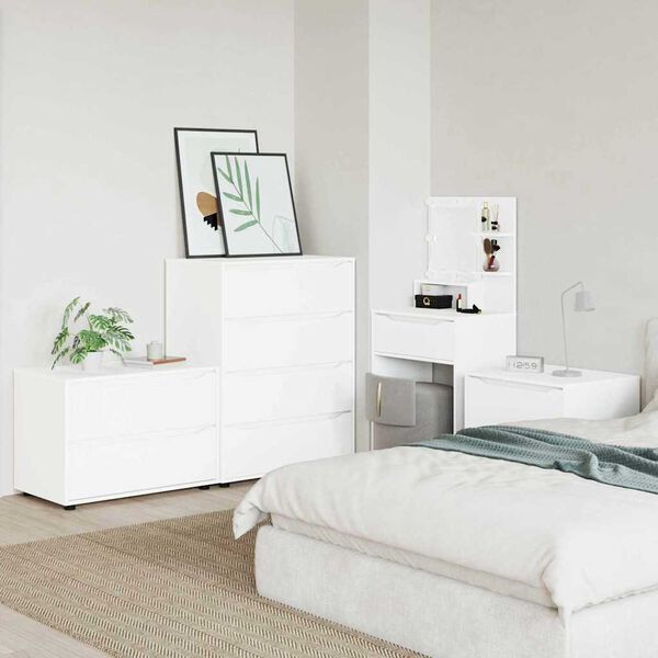 vidaXL Armario de almacenamiento 80 x 48 x 57 cm Madera contrachapada