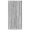 vidaXL Mueble colgante con puerta Gris Sonoma y 50 x 31 x 100 cm