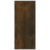 vidaXL Aparador de madera de ingenier&iacute;a roble ahumado 102x33x75 cm